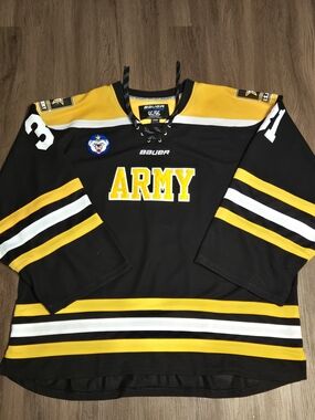 Bauer Black & Yellow ARMY Hockey Jersey